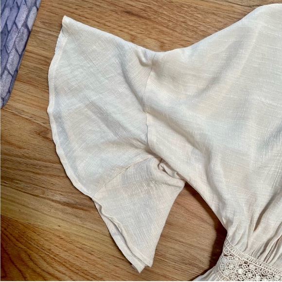 Lightweight Beige Jacket- NWOT! No flaws to note! Size Med 😁 - Picture 3 of 6